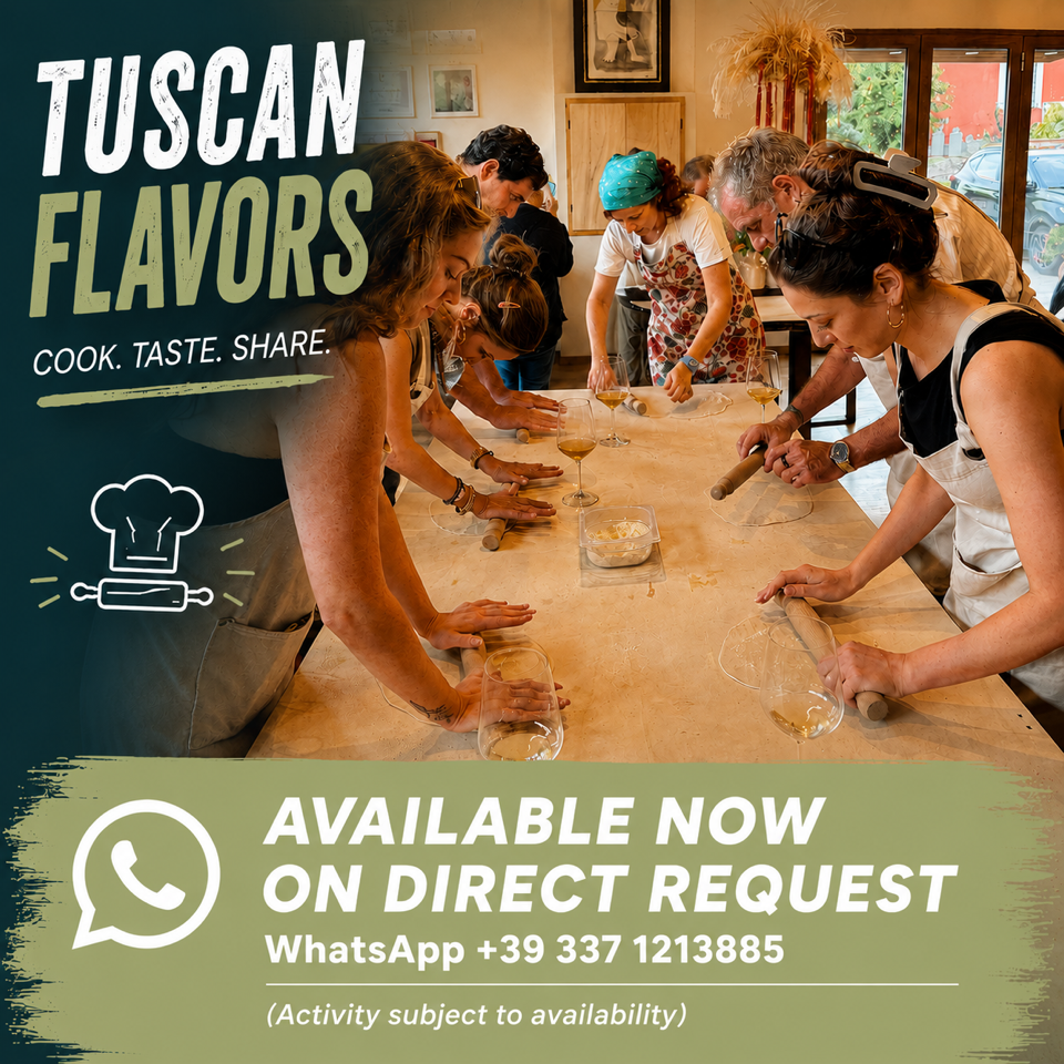 TUSCAN FLAVORS – Cooking Class & Wine Tasting Experience